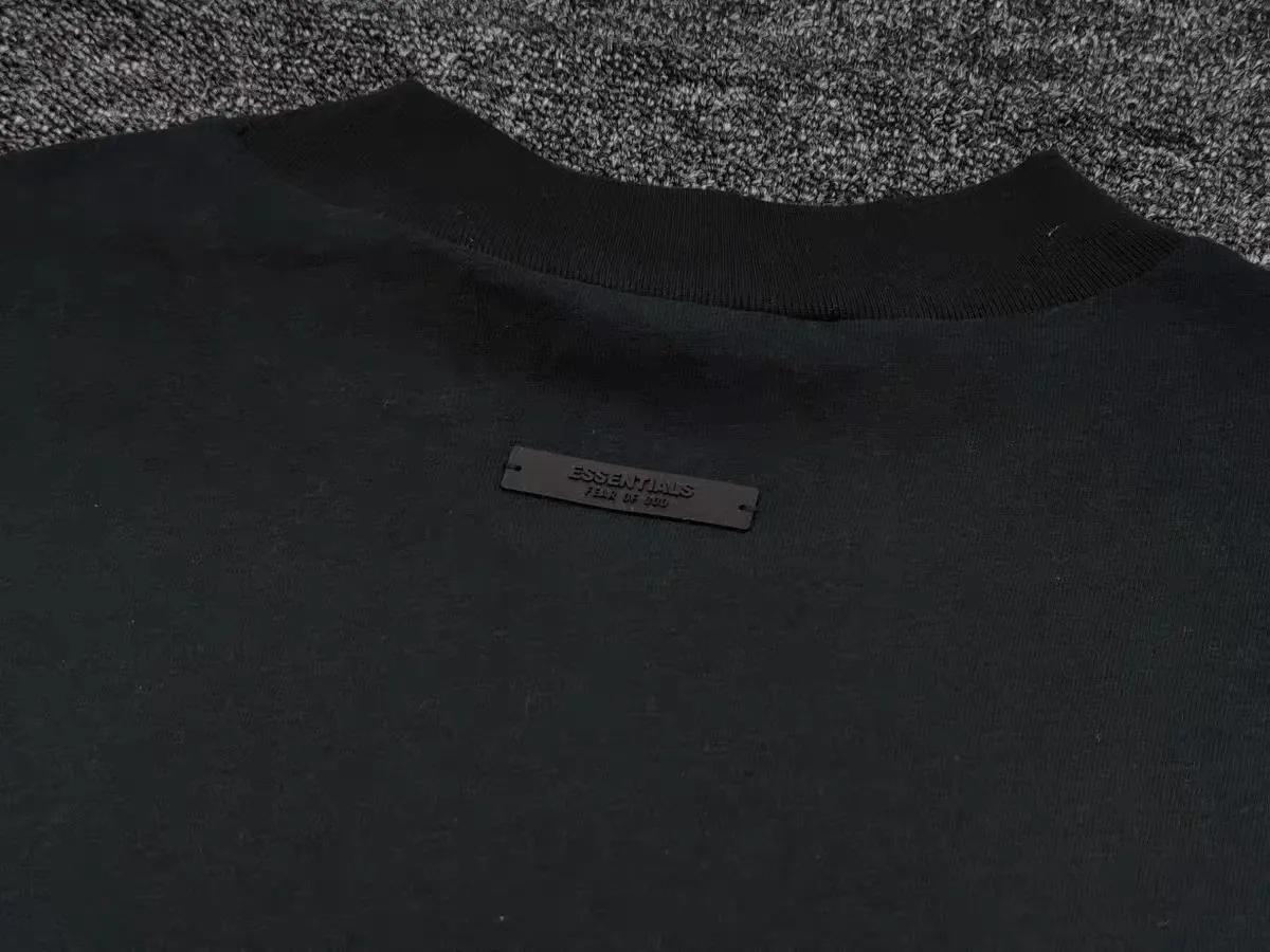 Fear of God Essentials Fall 24 BACK TO SCHOOLSeries Womens Tri-Blend Crewneck Tee T Same Style Premium ！ ！ ， ！ ， Breathable 。 3D 。 ， ， ， ， 。 ， ～Versatile ， ！ : Size XS-XL